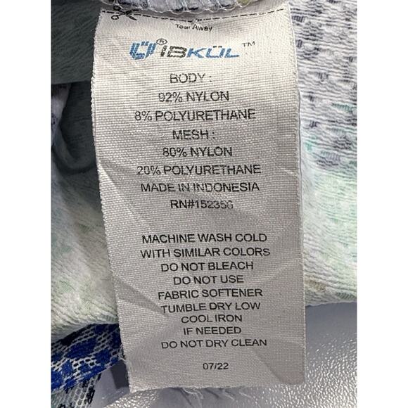 IBKUL Women 1/4 Zip Pullover Blue Shirt Sz M Long Sleeve Mesh UPF 50 Cooling - Picture 6 of 12